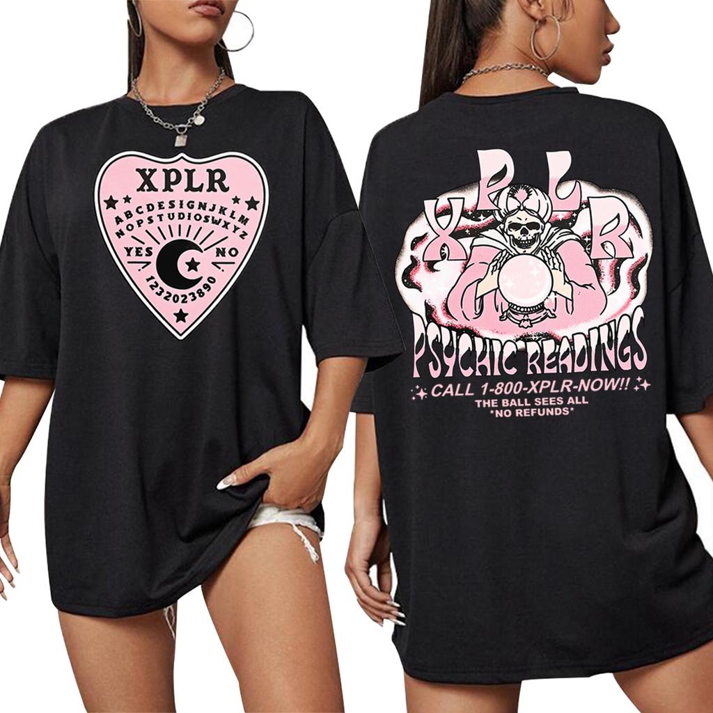 Ouija Tee Sam and Colby Merch Top Unisex T-Shirt Summer for Women Harajuku Streetwear Short Sleeve Shirt