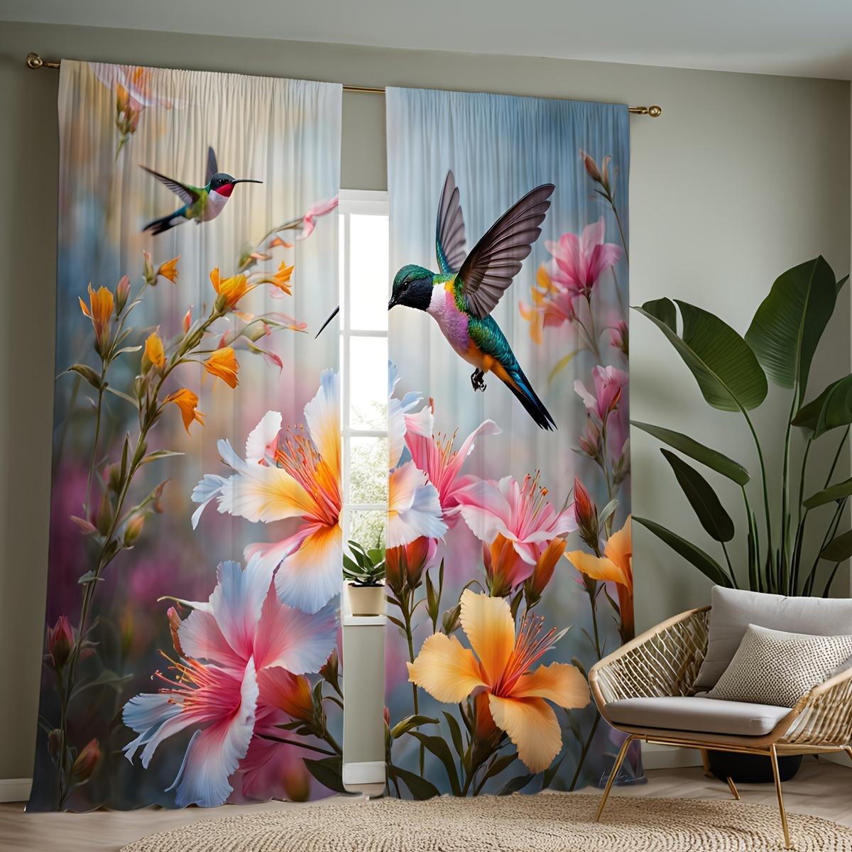 

2 шт. Винтажные полупрозрачные шторы с рисунком винограда, подсолнуха, розы, листьев для гостиной, спальни, оконного карниза для домашнего декора (W250cmxH250cm)x2&Rod Pocket