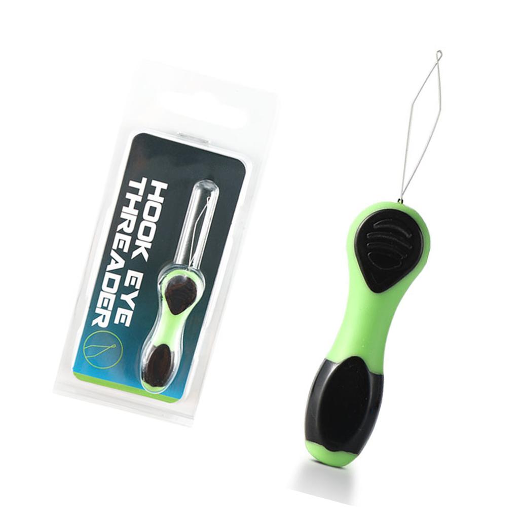 Fish Hook Threader Flexible Fly Tying Threader Knot Threader Tool Portable Fishing Hook Tie Tool GJ66807