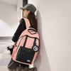 Japanese Trendy Brand Ins Backpack Versatile Casual Trendy Cool Men's Backpack Fashion Student Couple Large-capacity Schoolbag