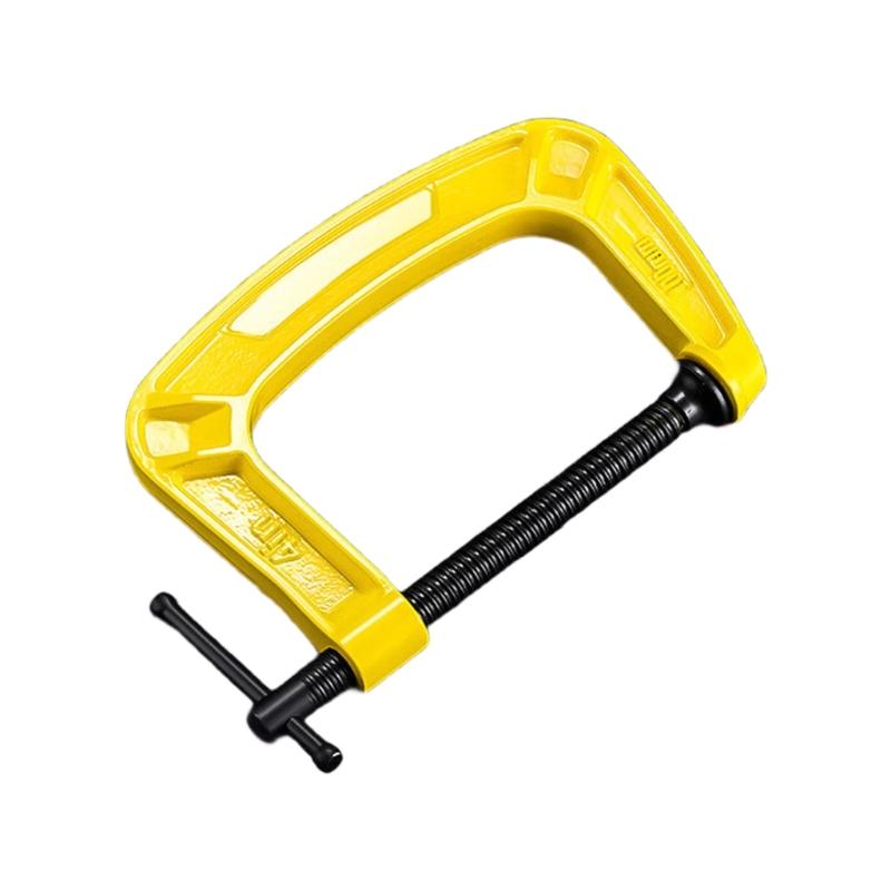 Professional Grade Woodworking G Clamps Offers Strong Clamping Force Ideal for Furniture Making and Model Assembly