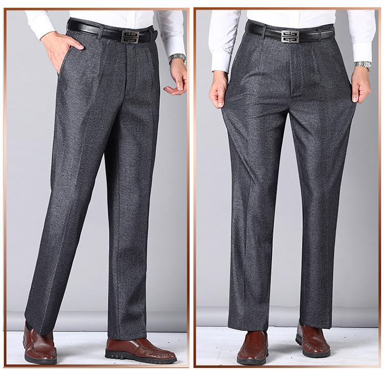Straight Trousers Casual Pants 