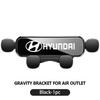 For Hyundai Gravity Car Styling Phone Holder Air Vent Clip Phone Stand Mount Accessories Genesis Azera GDI i10 i20 i30 i40 ix20 lh3