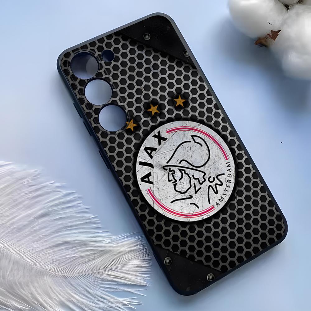 Módní pouzdro na telefon s logem AFC A-Ajax pro Samsung S25 Ultra S24 S23 S22 S21 S20 Plus Fe Galaxy A54 A53 A34 A25 Silikonový kryt