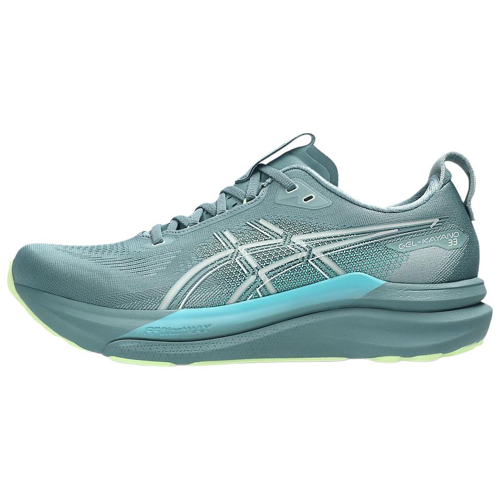 ASICS Дышащие Поддерживающие Упругие Беговые Кроссовки Мужские Зеленые 1011C167-403 41.5
