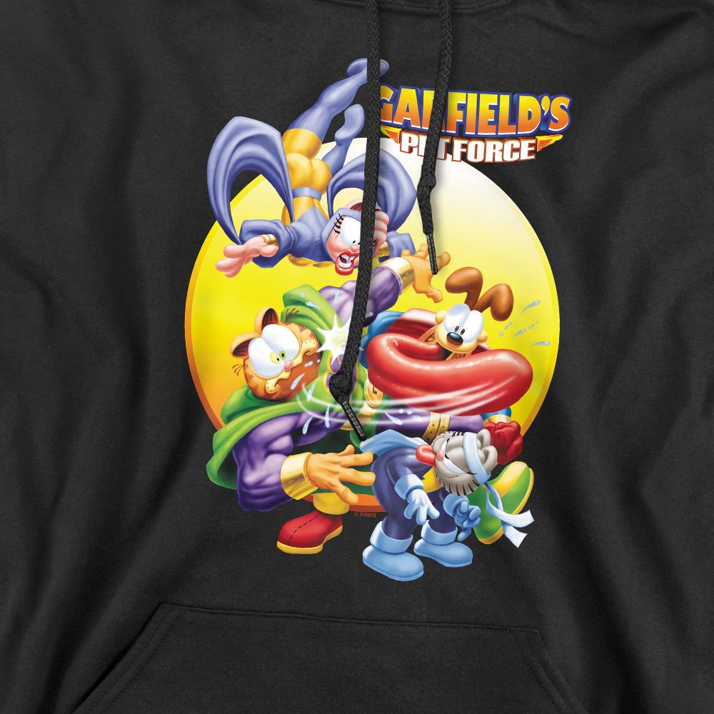 Garfield Mens Tongue Of Doom Hoodie