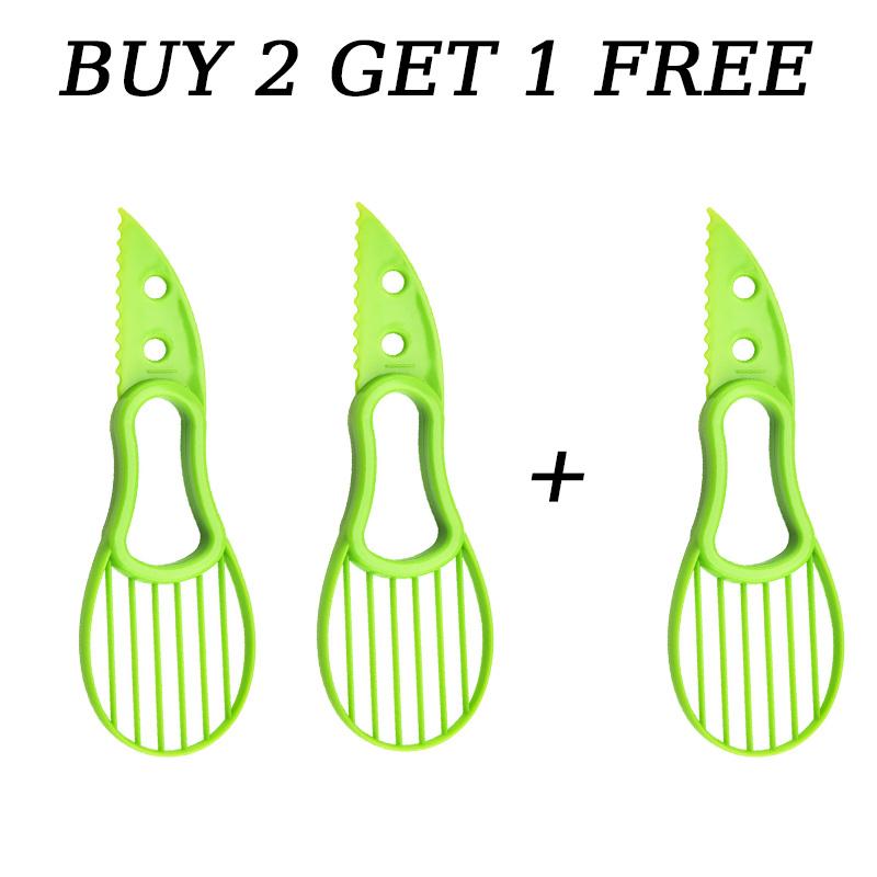 3-in-1 Fruit Separator, Fruit Cutting Machine, Fruit Scraper, Suitable for Avocado, Strawberry, Peach, Kiwi and Other Fruits
