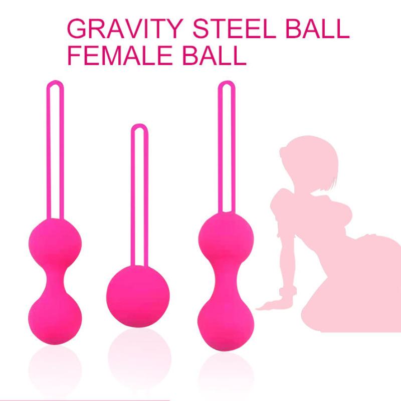 Safe Silicone Vagina Balls Vibrators for Women Sexy Toys Kegel Balls Ben Wa Balls Vagina Tighten Exercise Sex Toys for Womens
