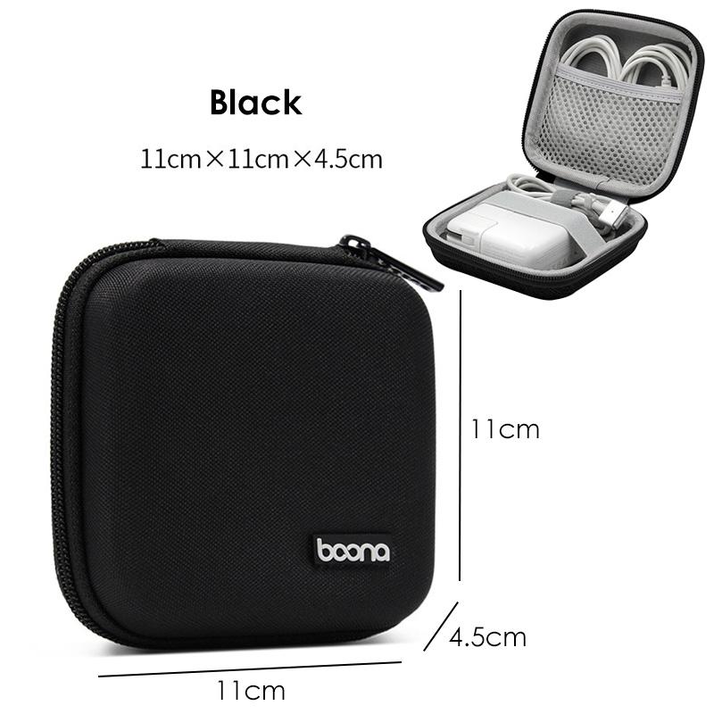 Portable Earphone Storage Bag Data Cable Organizer Bag Multifunctional Digital Gadgets Case Charger U Disk Protective Cover