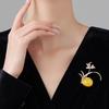 Design-sense Orchid Brooch, High-end, Fashionable, Individual and Elegant Brooch, Coat Cardigan, Exquisite and Luxurious Brooch