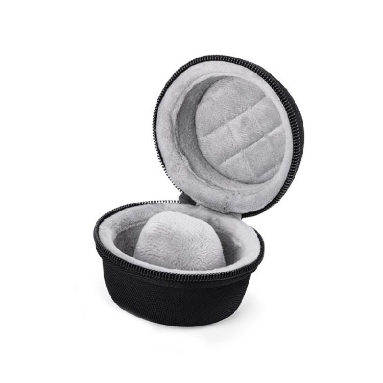 

Portable Single Watch Storage Case Organizers Secure Zippered Travel Box For 48MM Smartwatch Jewelry Small Items Accessories чёрный