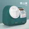 Cosmetic Storage Box with LED Lamp Dust-proof Desktop Finishing Mask Lipstick Skin Care Cosmetic Box Rack