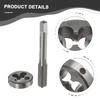 Outil taraud et filière HSS Acier rapide Kit Kits M934 Outils & Filière M11 x 1.0mm 11*1mm Taraud Métrique Nouveau 2 pièces/ensemble