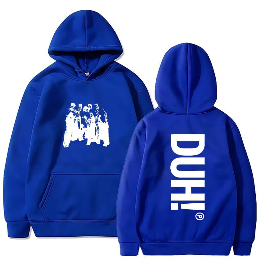 KPOP P1Harmony DUH Album Lustiger Hoodie Hip Hop Grafik Sweatshirt 90er Jahre Vintage Streetwear Harajuku Trainingsanzug Y2K Kleidung