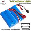 7.4V 18650 2000mAh Lithium Battery Pack for High-Speed Remote Control Off-Road Car 