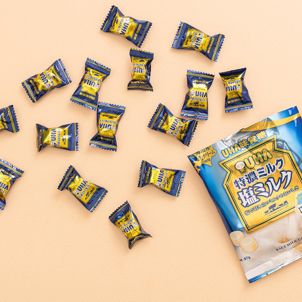 Choose 1 of 5 Japanese Salt Candy flavors (Shio Tomato, Shio Lemon, Shio Azuki, Milk Shio, Shio Ame)