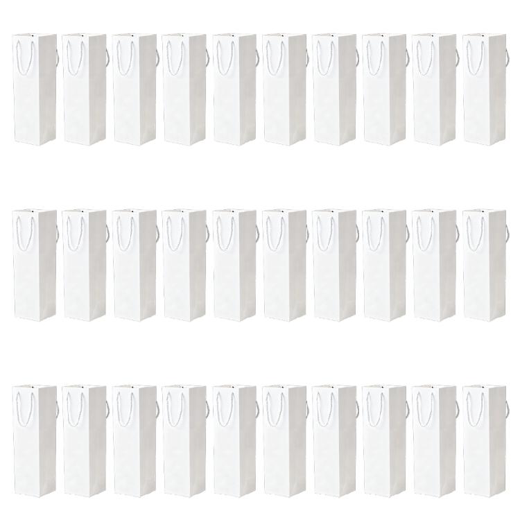 Pack of 30 Premium Single Bottle Wine Packaging Bags with Sturdy Construction for Reliable Use in All Social Event