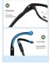 Unbreakable Kids' Silicone Myopia Glasses - Anti-slip, Transparent Frames for Boys and Girls, Prescription-Compatible