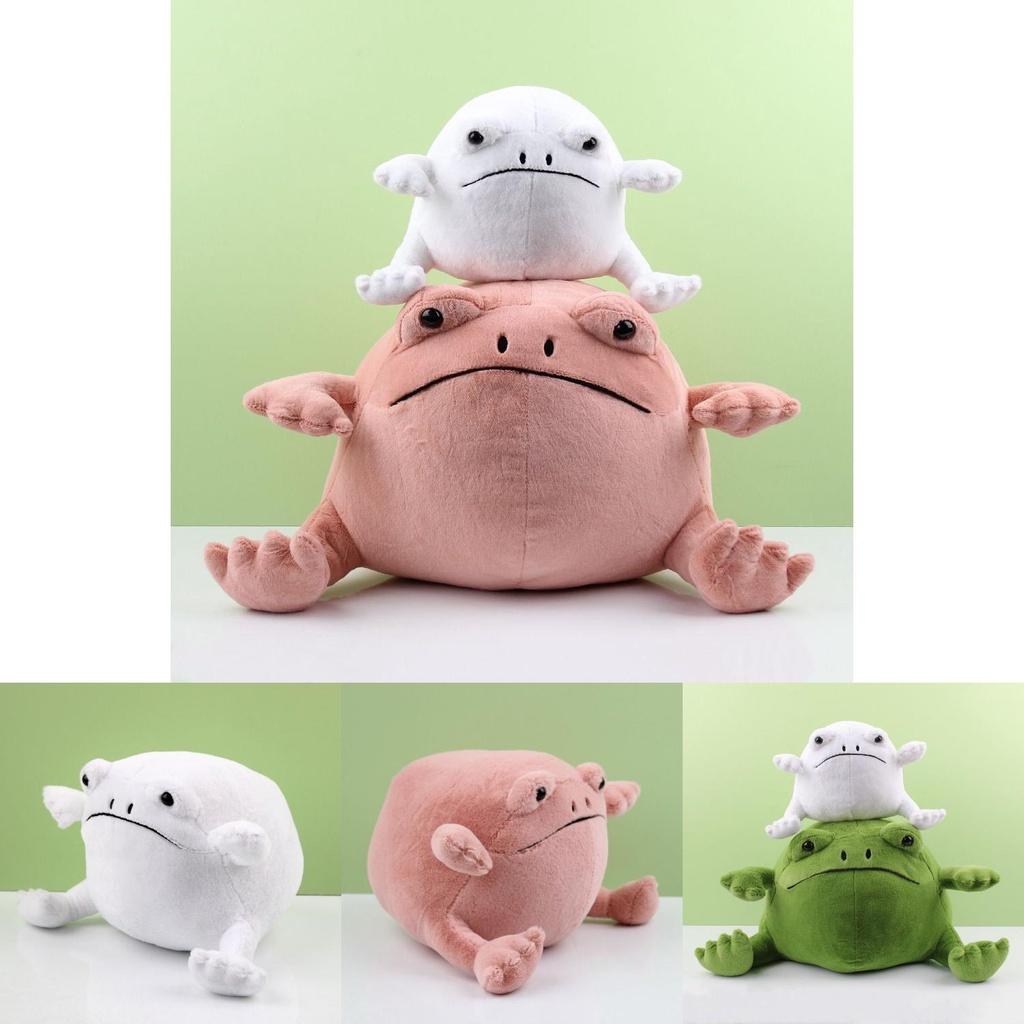 Adorable 7.8/11in Ricky Rain Frog Cartoon Plush Toy Soft Stuffed Animal Doll Kids Hug Gifts Xmas