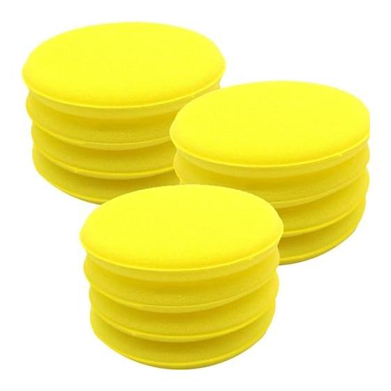 STARDUST Car High Density Sponge Set of 12 Wax Cleaning Cleaning Dirt Remover Polishing Home Cleaning Convenient Goods Car Supplies Maintenance
