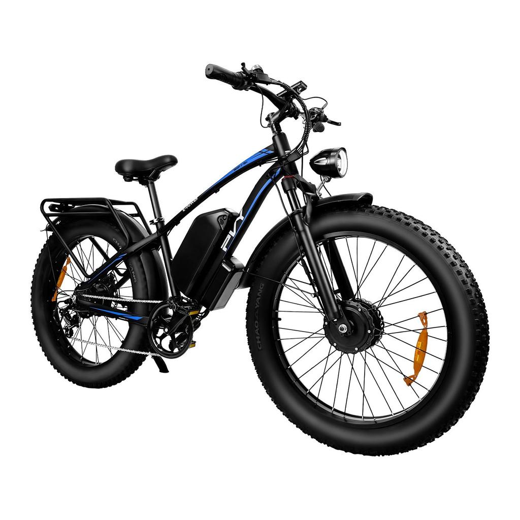 PVY MAX26 Adult City Electric Bicycle 1200W Dual Motor 48V30Ah Battery Off-Road Electric Bike 26 Inch Pneumatic Tire  Mountain e-Bike