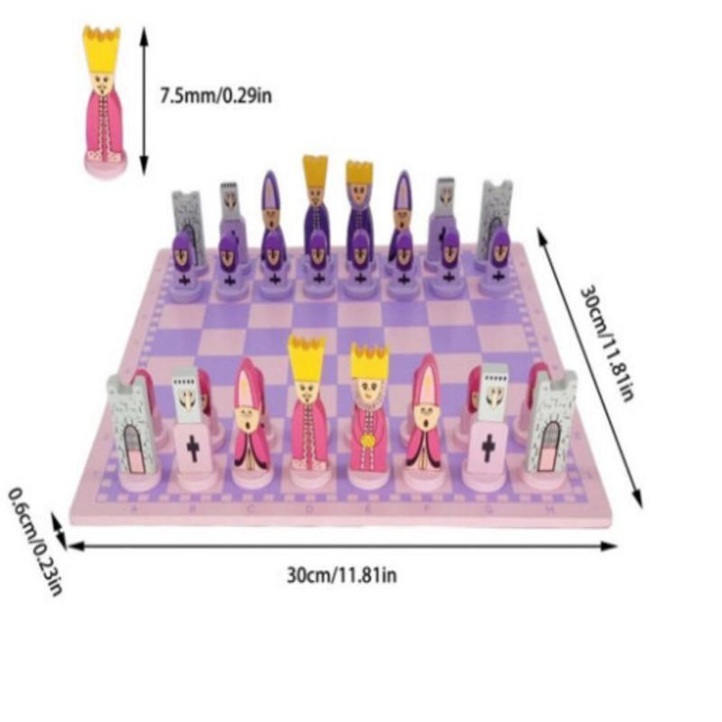 Premium Wooden Chess Set For Kids Educational Toy And Strategy Game Gift