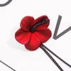 Retro Green Floral Tassel Earrings Temperament Long Pendant Ear Pendant Style Lady Ear Nail