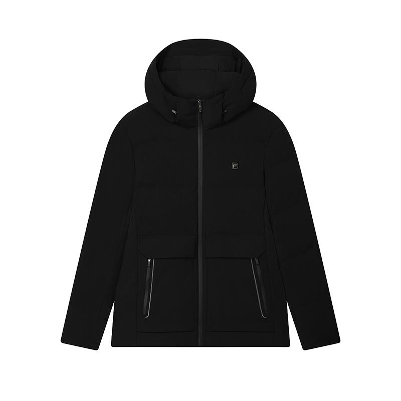

New FILA Down Jacket Men s Jet Black F11M443902FBK 185/104A/XXL