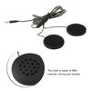 Generici Helmet Headphones, Motorcycle Helmet Headset Black HiFi Durable