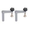 2PCS 20mm Bench Dog Clamps Adjustable Benchtop Quick Clamp Aluminum Alloy Woodworking Desktop Press