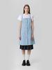 SOODAL COMPANY Big Button Denim One-Piece Apron