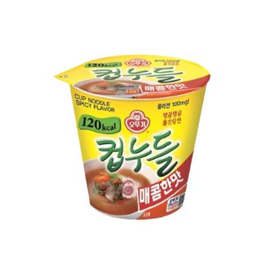 Ottogi Cup Noodle Spicy Flavor 37g (4 Different Quantities)