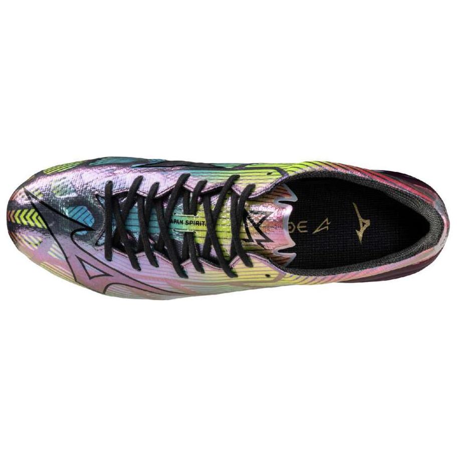 Mizuno Alpha 2 Comfortable Soft Non-Slip Durable Soccer Shoes Unisex Soccer Shoes Purple P1GA256001