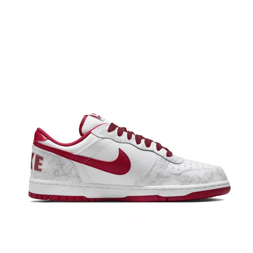 Nike Big River Soaked Moon, Fiery Serpent Abrasion Resistant Slip Resistant Low top Skateboard Shoes Unisex White Red 355152-150(Team724-)
