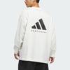 Adidas Basketball Long Sleeve Loose Fit Sports T-Shirt Unisex Tops KB7555