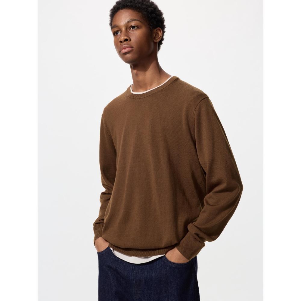 Uniqlo Japan Merino Crew Neck Sweater