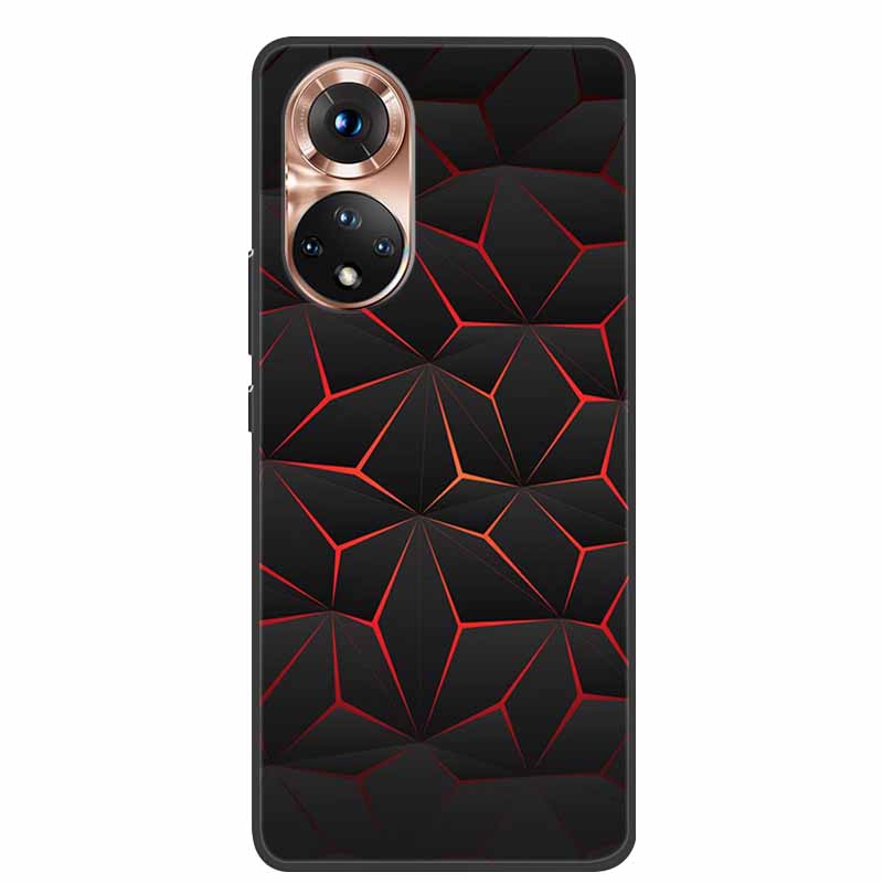 Case For Honor 50 Luxury Silicone TPU Soft Phone Cover For Huawei Honor 50 Case 5 0 NTH-NX9 Capa Shockproof Animal Shell Coque