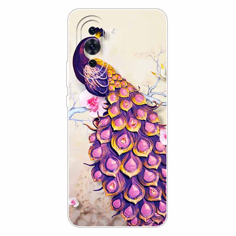 

For Huawei Nova 10 Case Fashion Silicone Soft Cat Lion Back Cover for Huawei Nova 10 Case Protection Nova10 Cool Cartoon Shells Nova 10