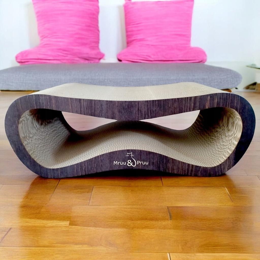 Leon cat scratching post | brown 40 cm | 78x28x40 cm | MruuPruu