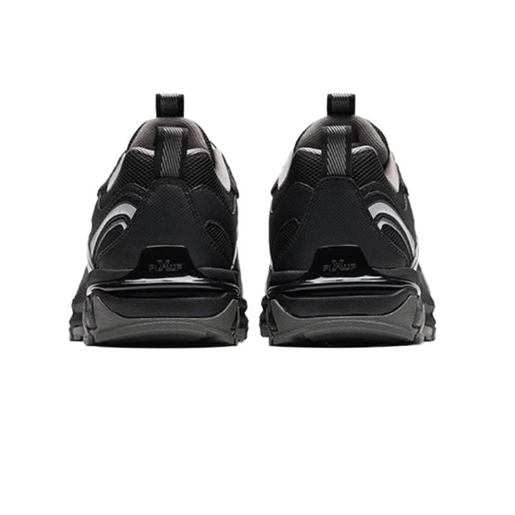 Anta Kids Comfortable Fashionable Trendy Minimalist Slip-Resistant Durable Low-Top Casual Shoes Kids casual shoes Black Silver 312538811-4