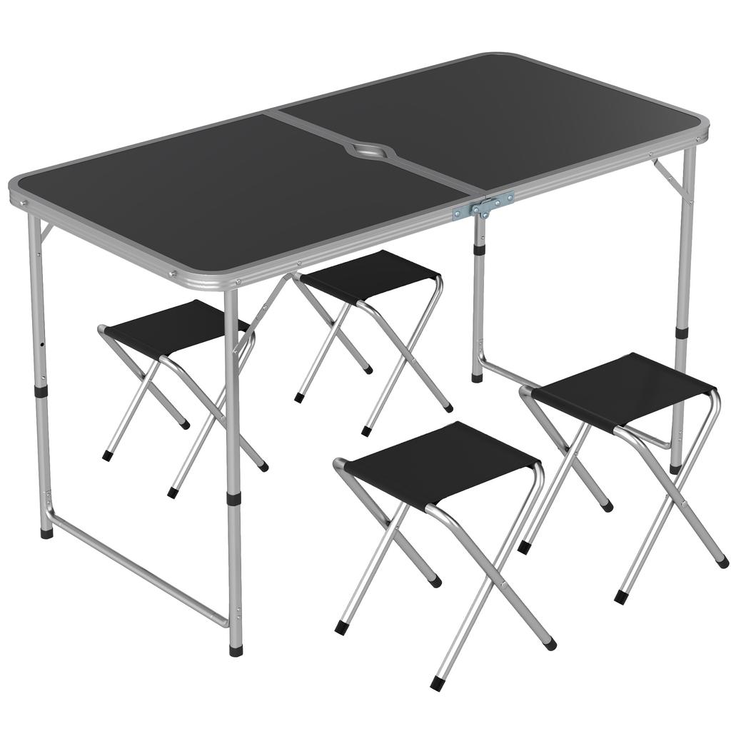 Four-Person Foldable Aluminium Picnic Set