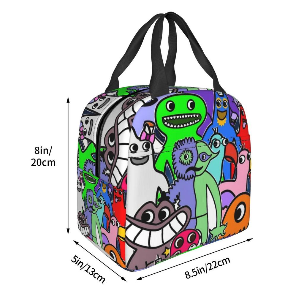 Insulated Lunch Bags Garten Of Banban Funny Games Product Storage Food Box Ins Style Cooler Thermal Bento Box For School