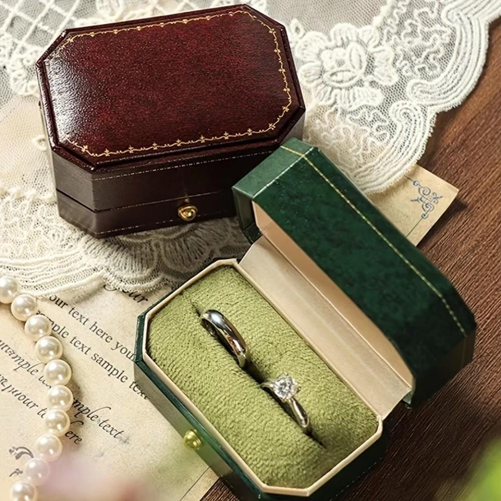 Earring Organizer Luxury Ring Earring Storage Proposal Jewelry Gift Box Valentine Gift