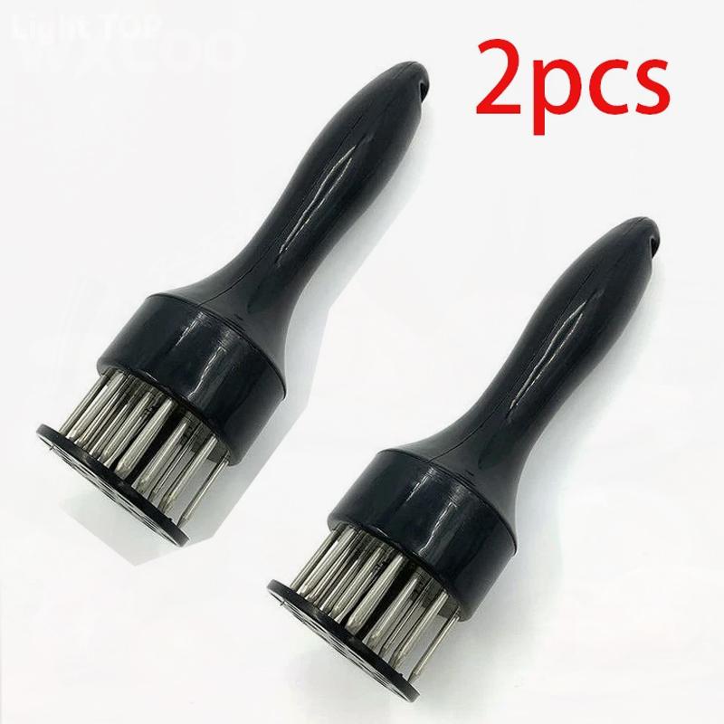 Stainless Steel Meat Tenderizer Steak Tenderizer Needle Rib Breaker Cooking Beef Steak Hammer Meat Tenderizing Kitchen Tool