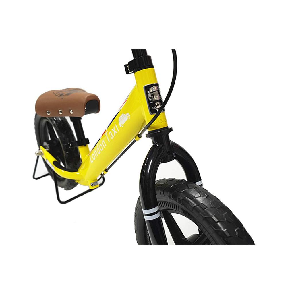 JEFFERYS London Taxi Kick Bike 12-inch Pedal Bicycle Yellow