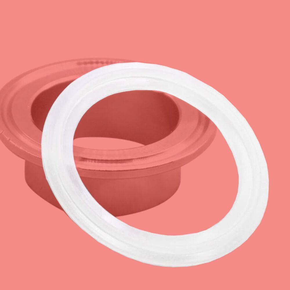 Kegland Home Brewing 3 Inch TC Seal Gasket White/black O-ring Seal Silicone EPDM Washer Beer Accessories