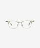 Techeuoaiweeo Mark Eyeglass Frames C4 Lightgray&Silver