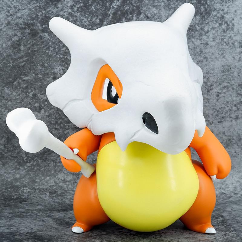 36CM Cute Anime  Cubone Osselait Tragosso PVC Action Figure Game Statue Collectible Model Kids Toys Doll Gifts