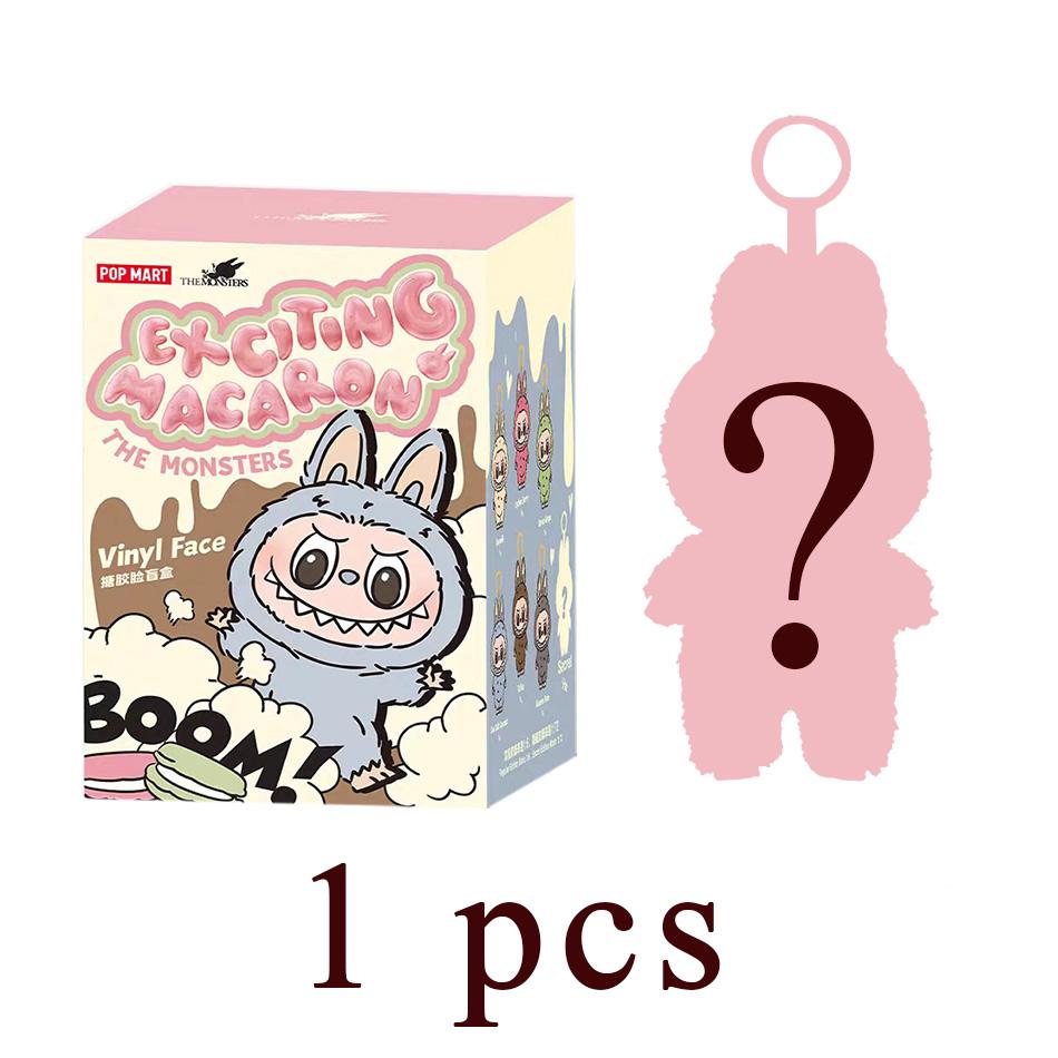 

1:1Высококачественный Popmart Labubu The Monsters Lisa Seme Heart Macarrr Серия Виниловая Основа Модная Игрушка Украшения Подарки на День Рождения