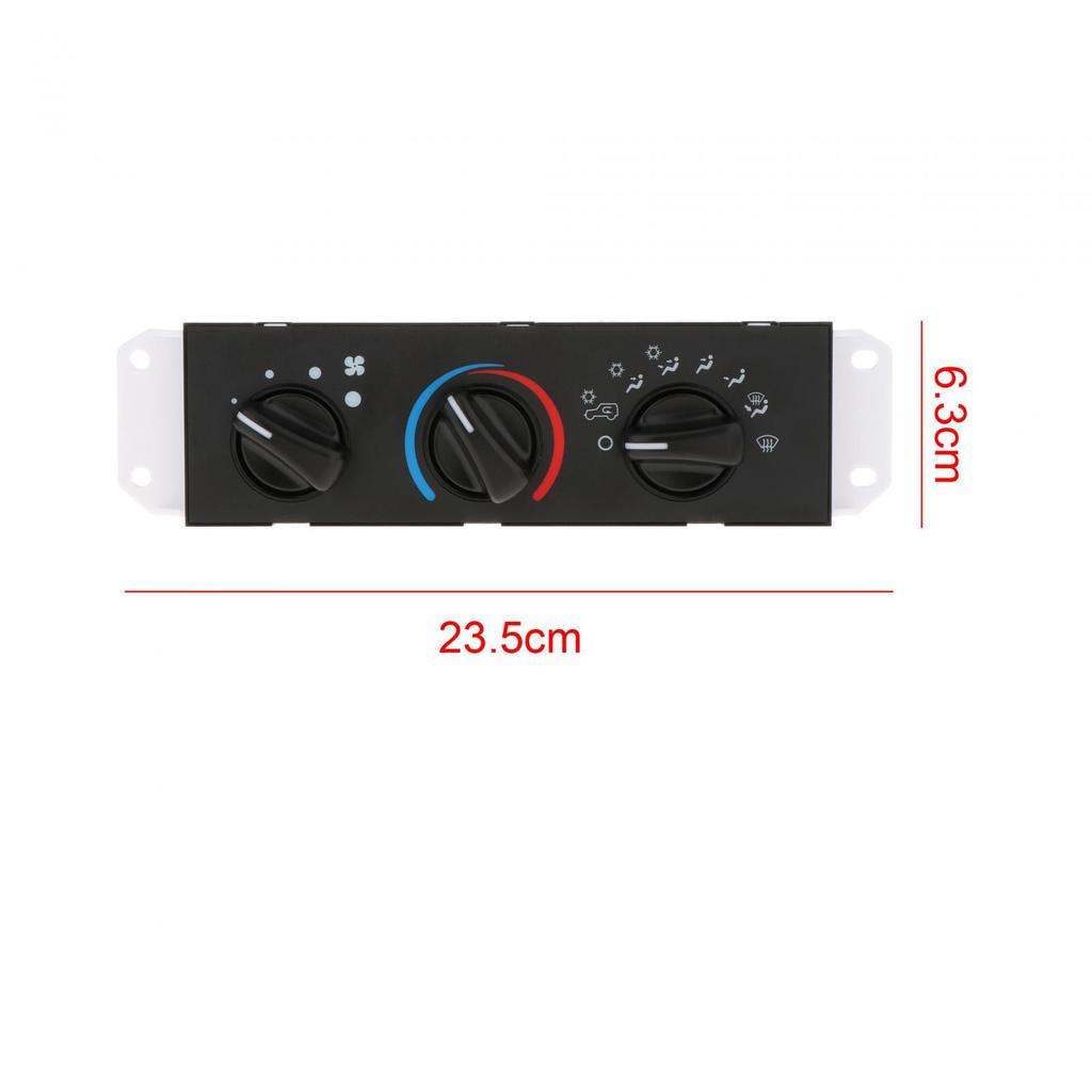 AC Heater Climate Control Panel Assembly 55037473Ab Control Panel Heater Selector Switch Professional Vehicles Parts Black